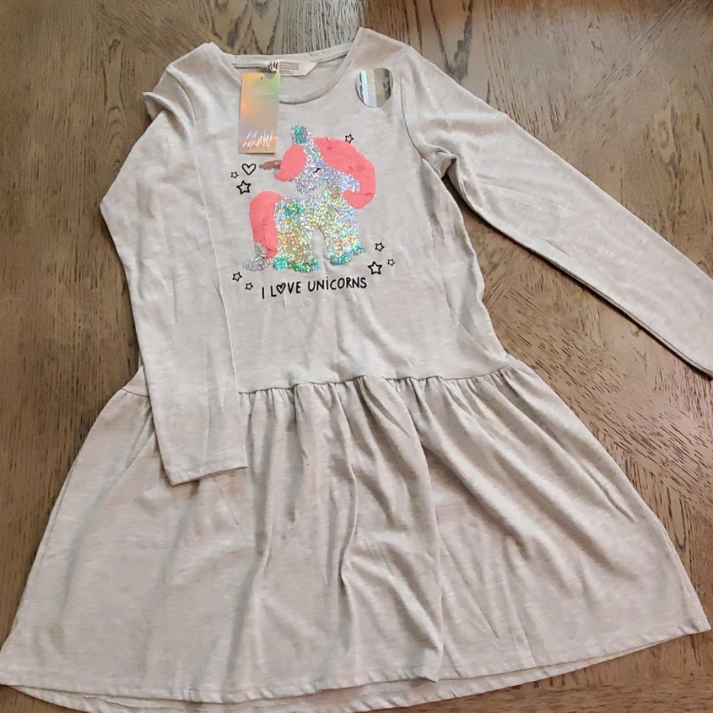Long sleeve skater dress